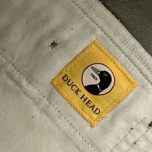 Duck Head Shorts Men's 32” Camp Canvas Stone Tan Casual Classic Old School - Picture 8 of 10